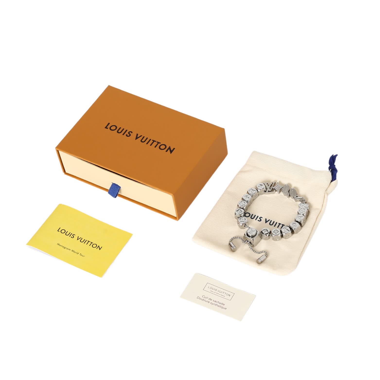 Louis Vuitton Monogram World Tour Bracelet-M1667A